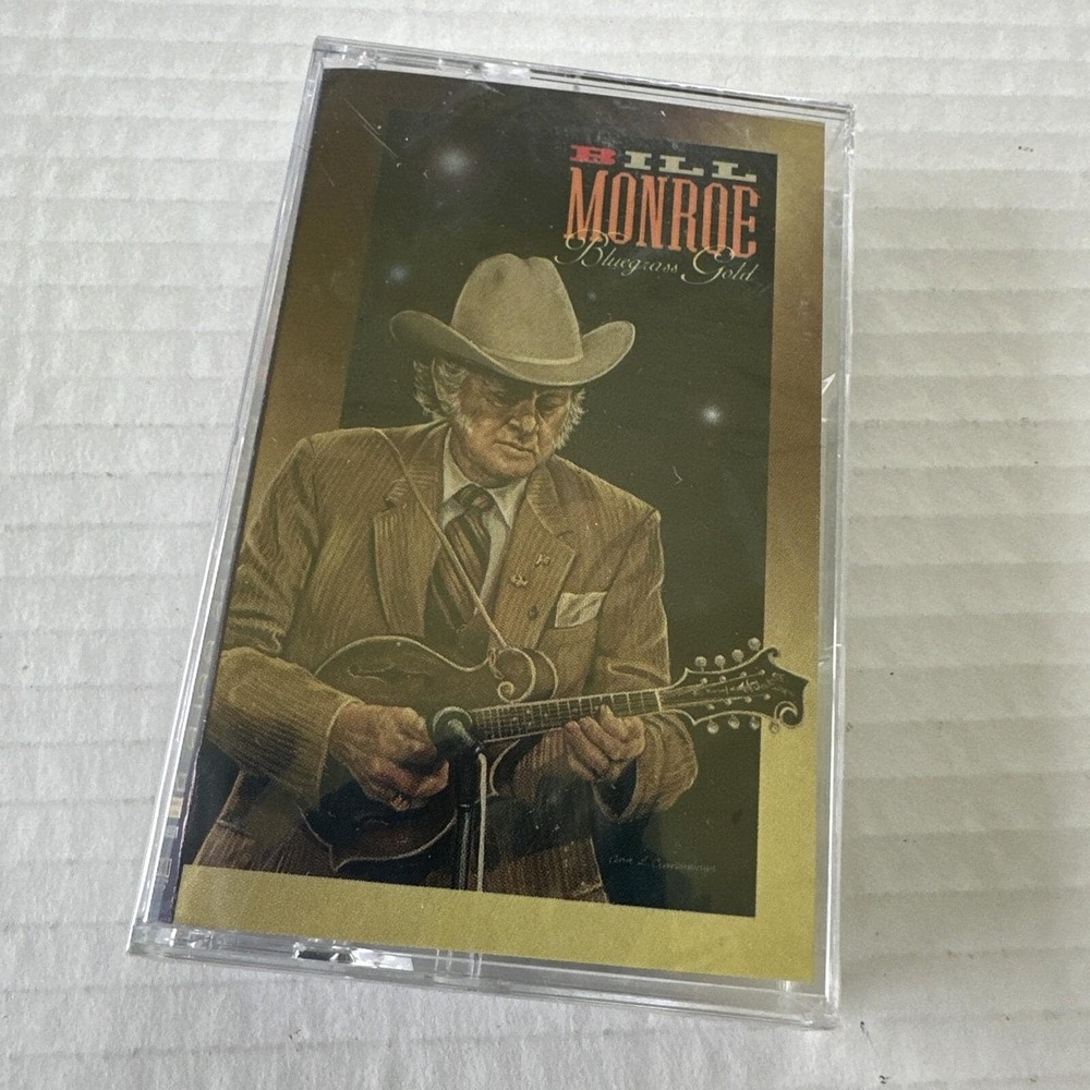 Bill Monroe Bluegrass Gold Cassette NEW & SEALED 1996 - 20 Songs